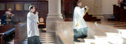 Hillsdale College Hosts First Choral Evensong Service of Semester in Christ Chapel