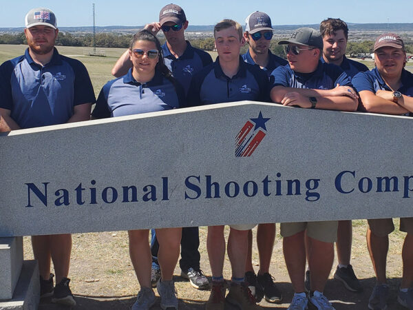 The Charger shotgun team competed in Division II in the annual Association of College Unions International (ACUI) Collegiate Clay Target Championships in San Antonio