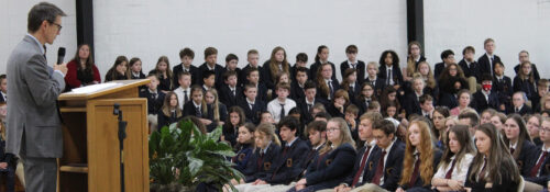 Hillsdale College K-12 Education Office Awards 2022 Salvatori Award to Seven Oaks Classical School