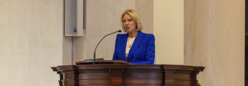 Betsy DeVos Delivers Drummond Lecture at Hillsdale College