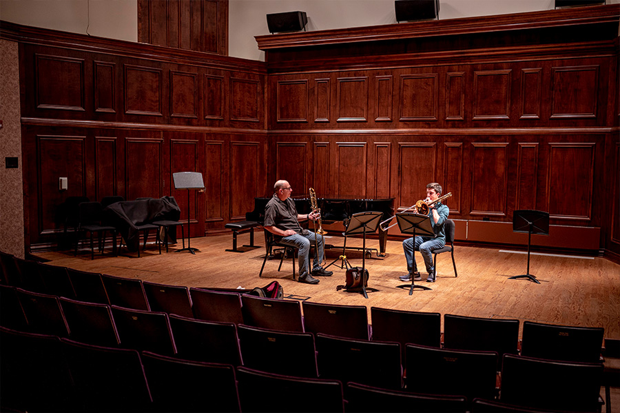 Howard Music Hall interior
