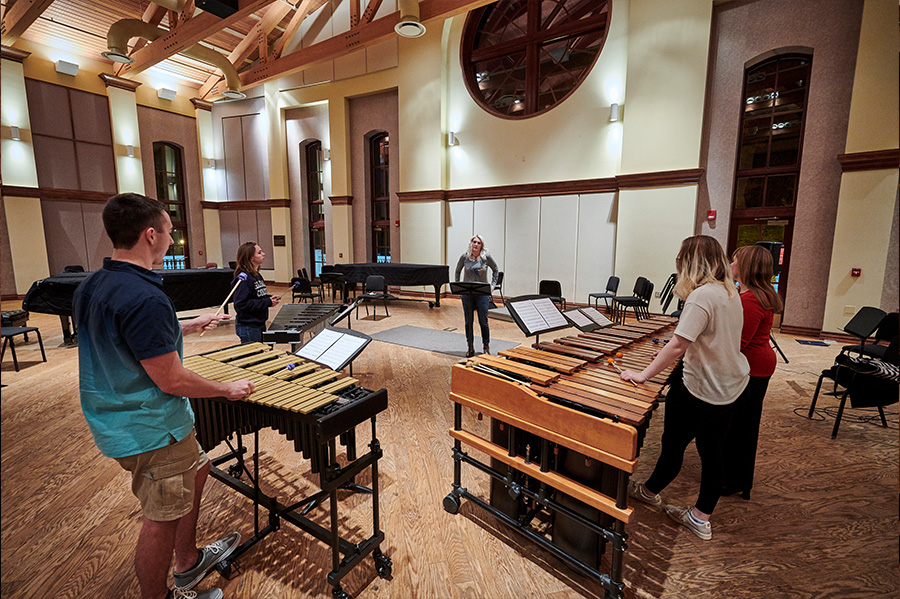 Howard Music Hall interior