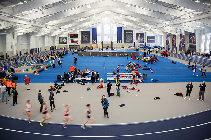 The Margot Biermann Athletic Center interior