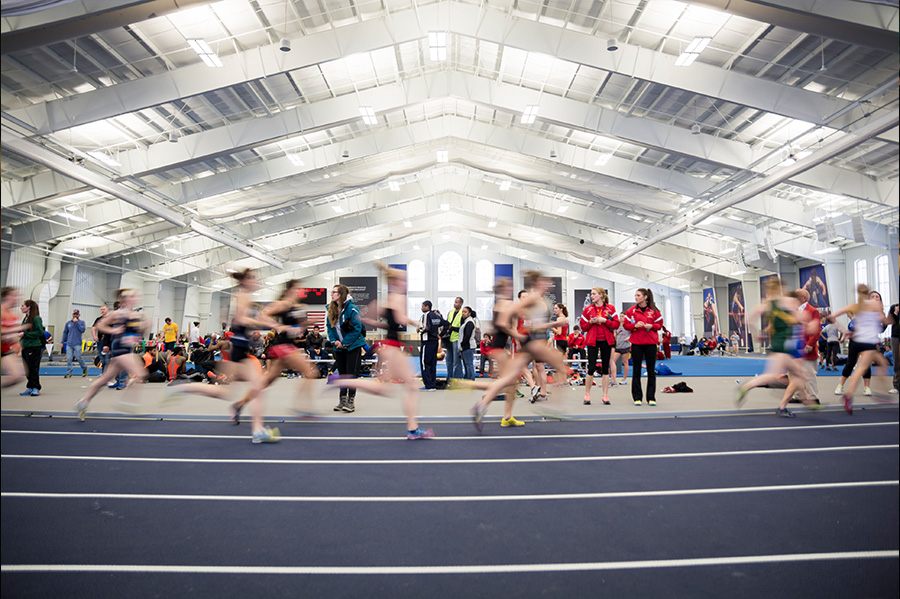 The Margot Biermann Athletic Center interior