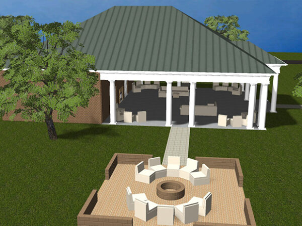 Phi Sig Pavillion rendering